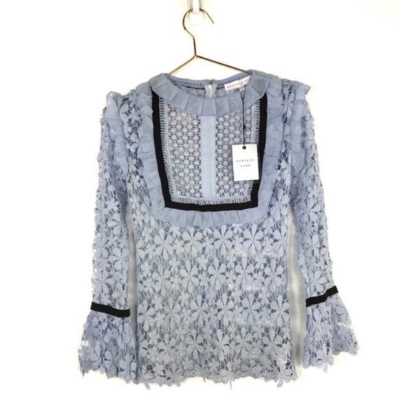Endless Rose Tops - ENDLESS ROSE Floral Lace Blouse
